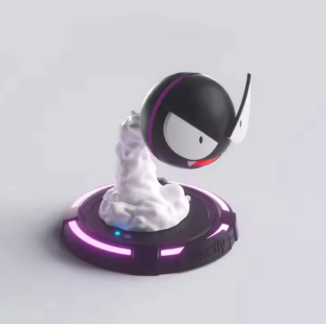 Gastly humidifier with LED lights