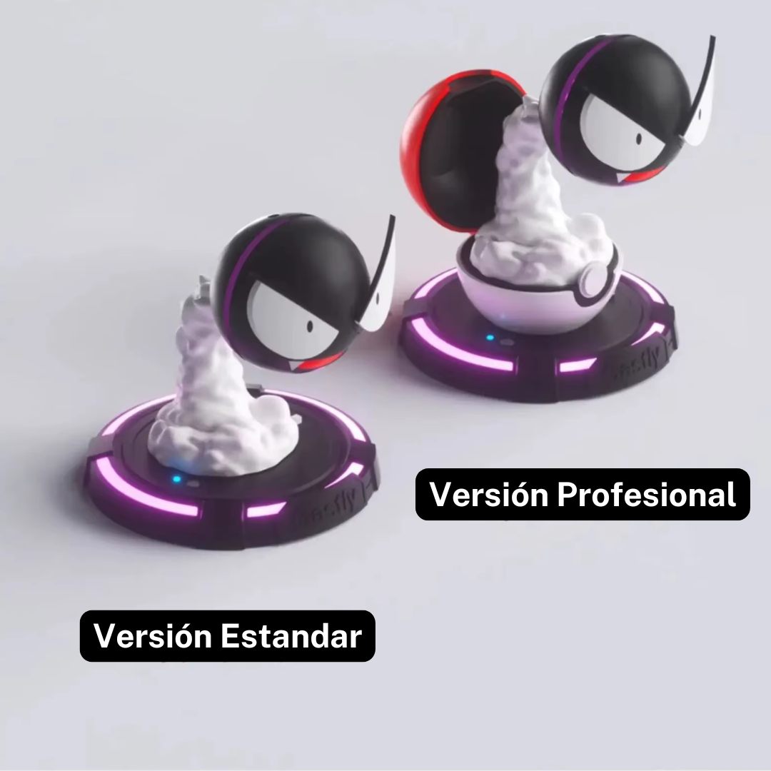 Gastly humidifier with LED lights